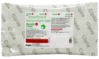 Duolin Ld  2.5ml Pack Of 5 Respules